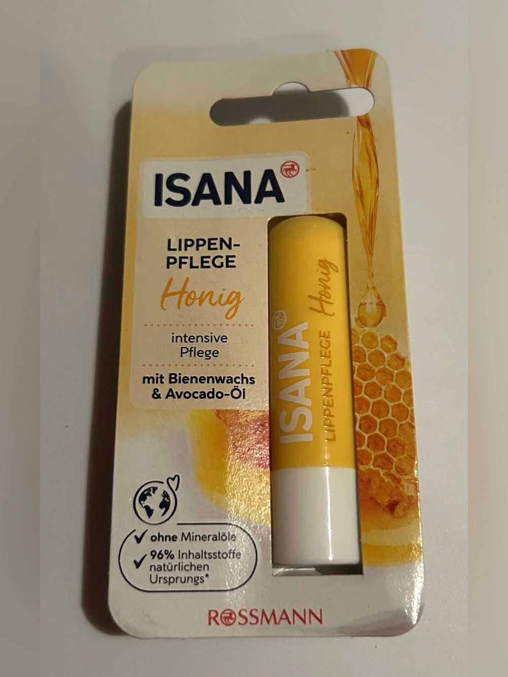 ISANA Honey Lip Balm German Import Rossmann Honig Intensive Moisture Care